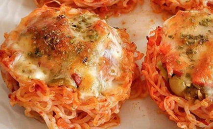 Skinny Pizza in the Oven