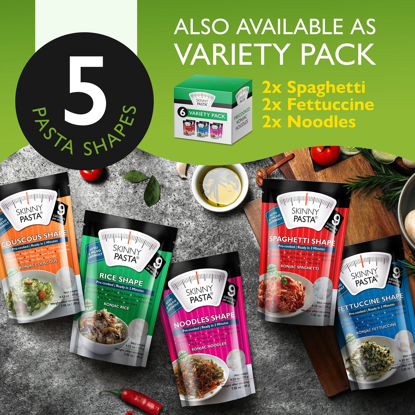Fettuccine Pasta | 6 Pack