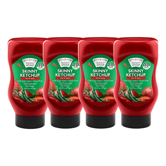 Spicy Skinny Ketchup | 4 Pack